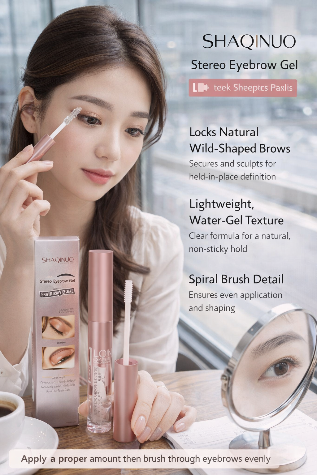 SHAQINUO Wild Brow Eyebrow Gel