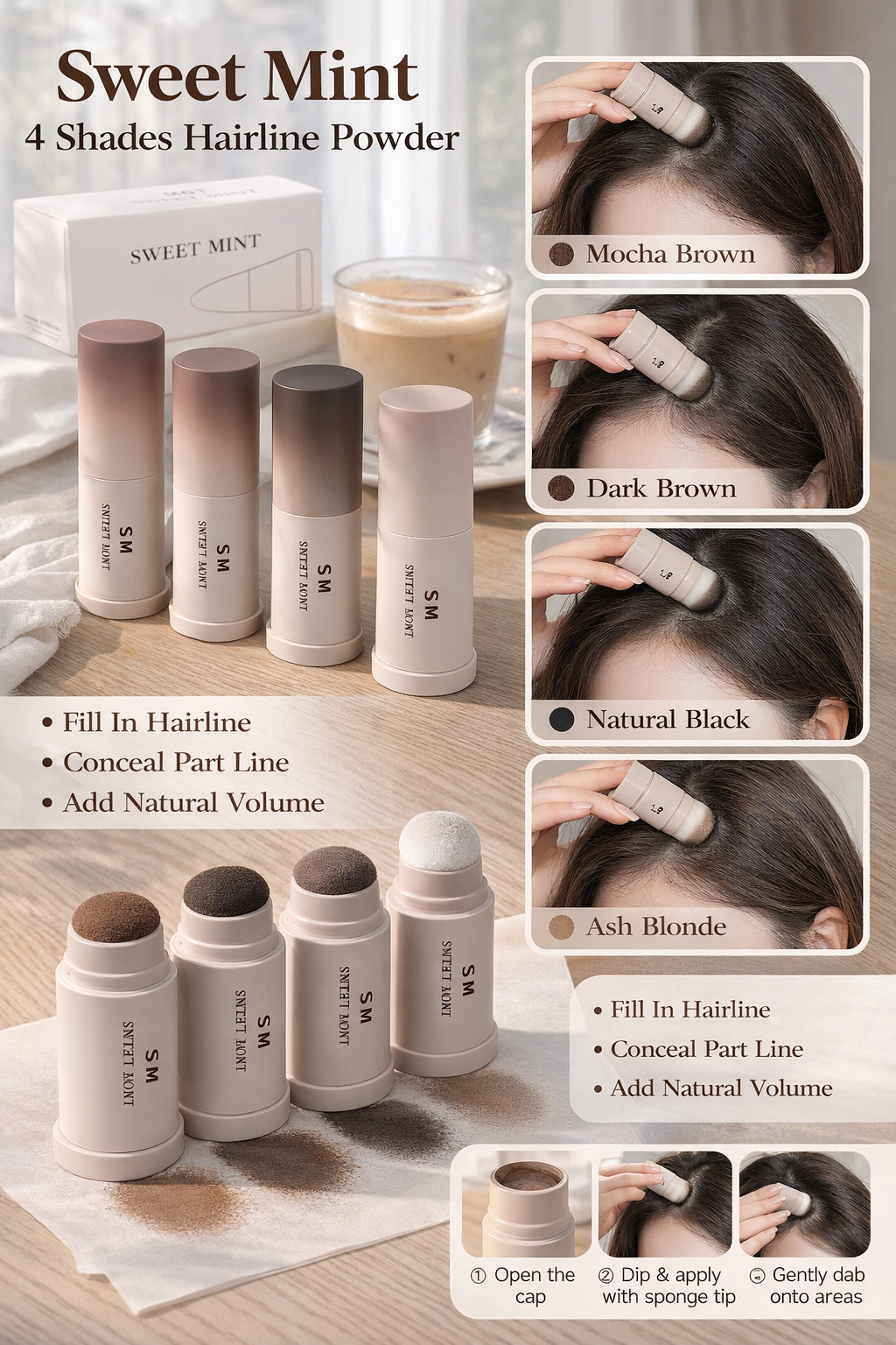 Sweet Mint Hairline Powder