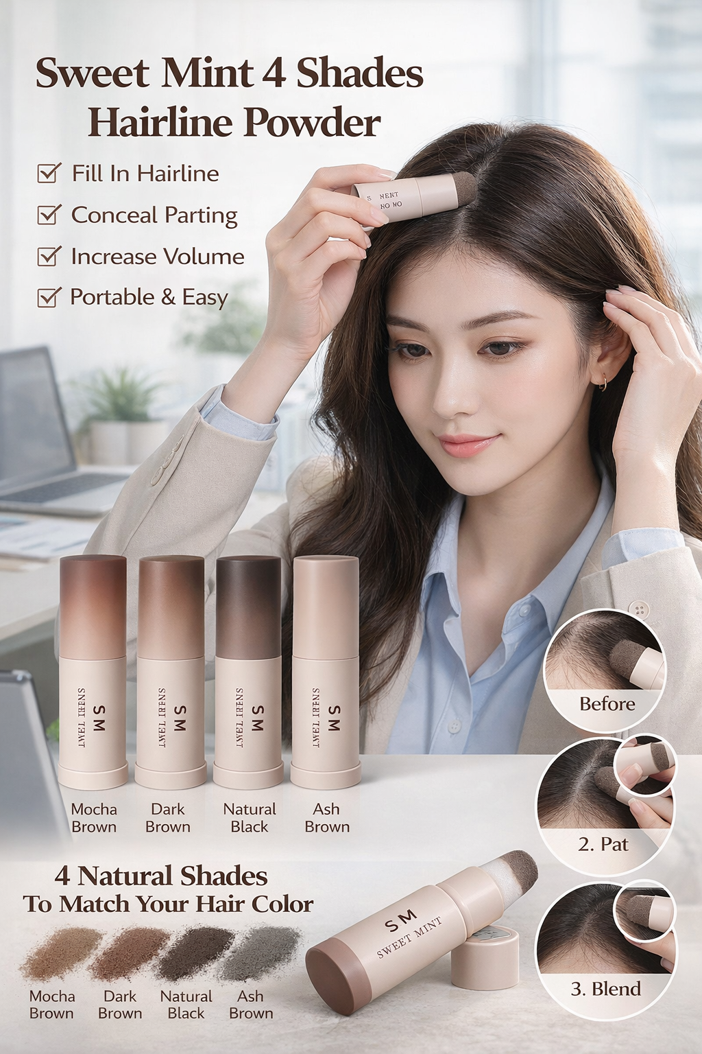 Sweet Mint Hairline Powder