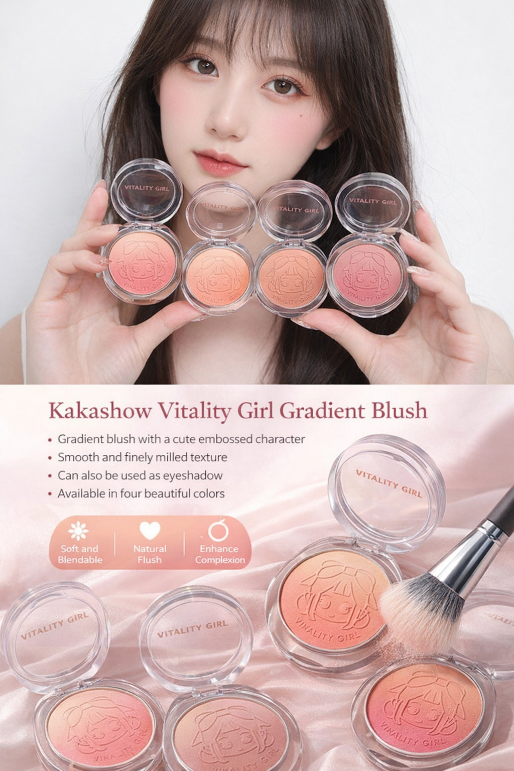 Kakashow Girl Gradient Blush