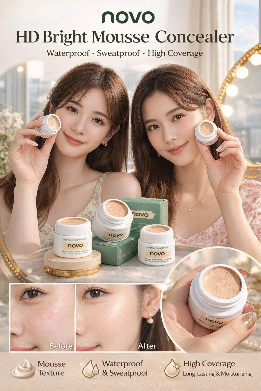 NOVO High Coverage Concealer