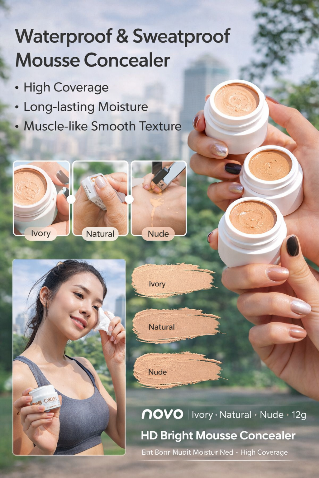 NOVO High Coverage Concealer