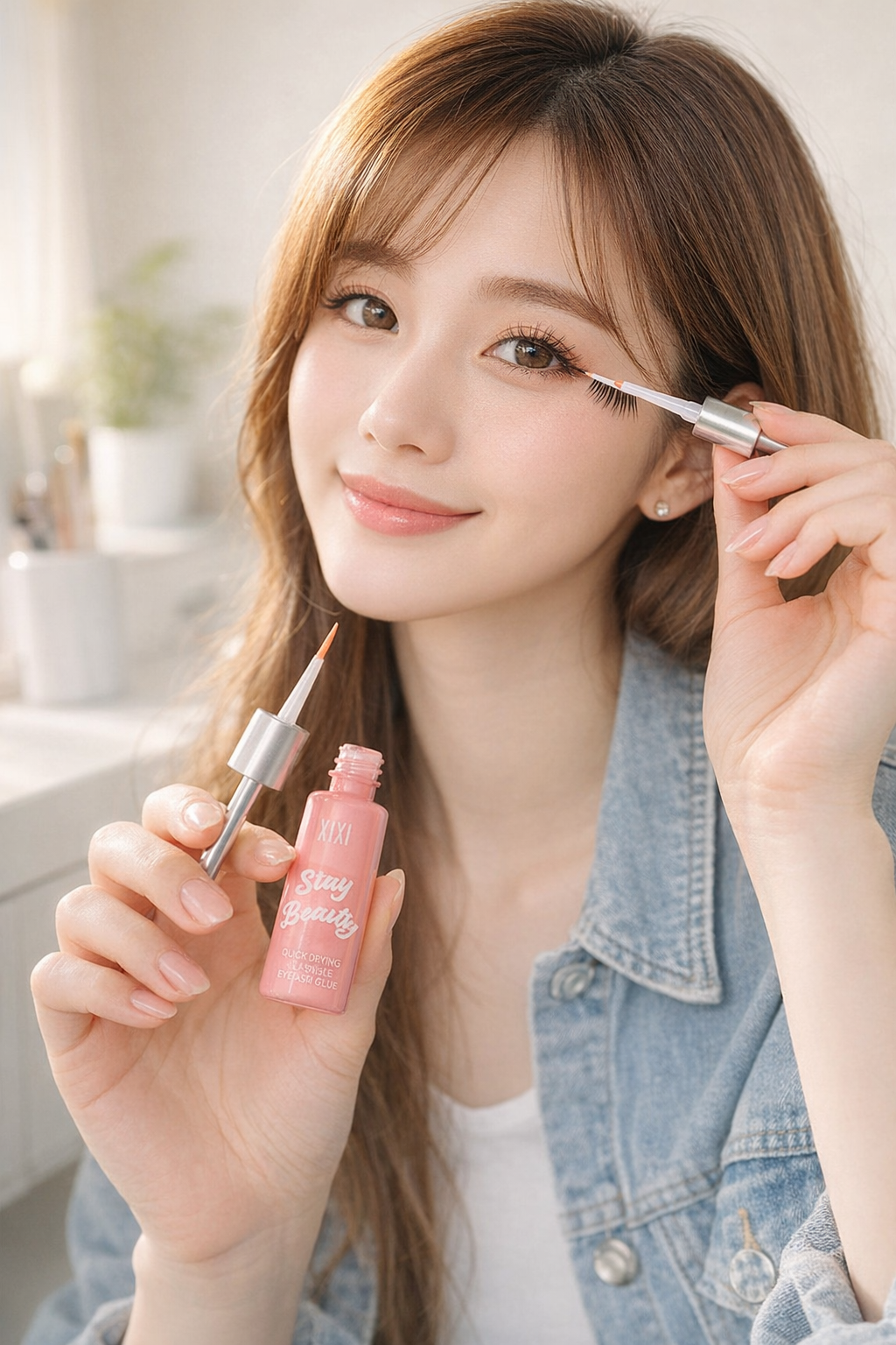 XiXi Pink Eyelash Adhesive Pen