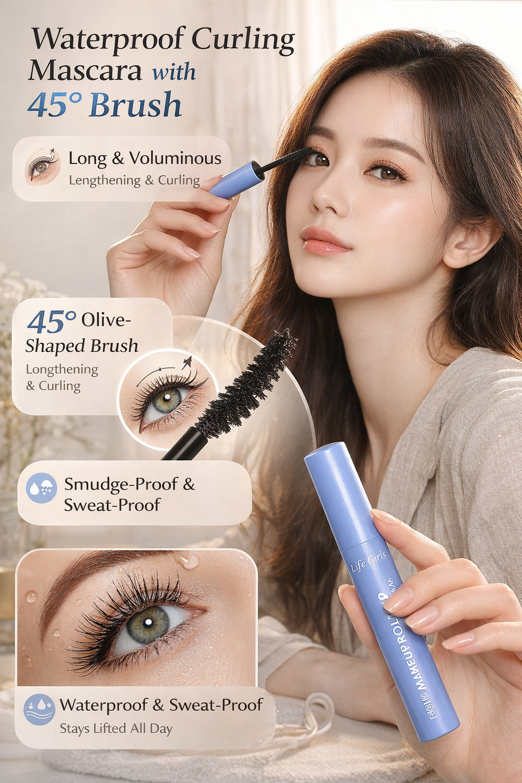Life Girls Waterproof Mascara