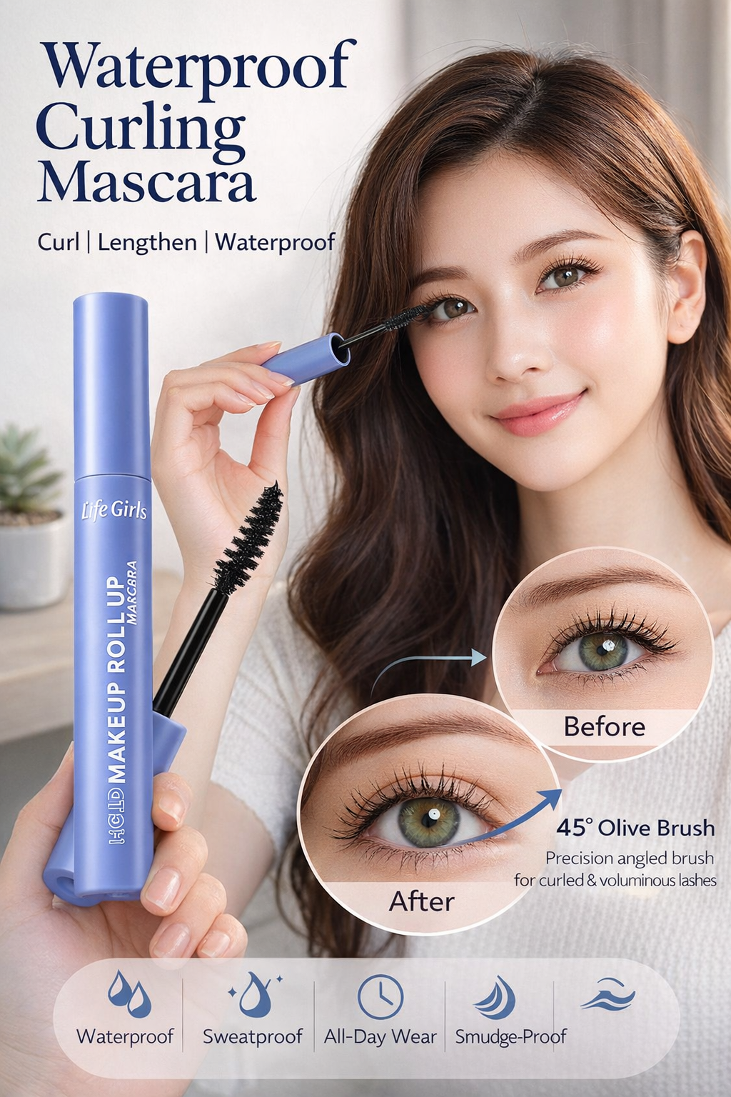 Life Girls Waterproof Mascara