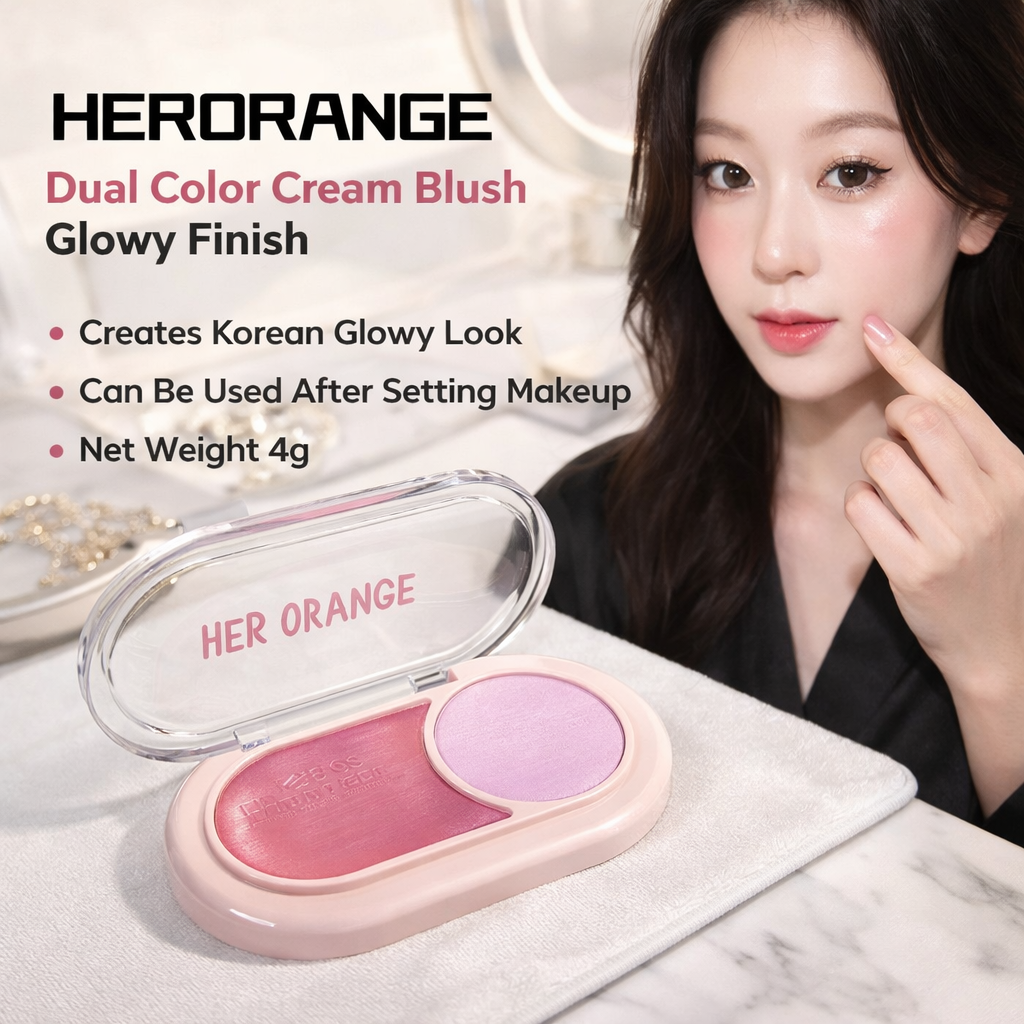 HERORANGE 2-in-1 Cream Blush