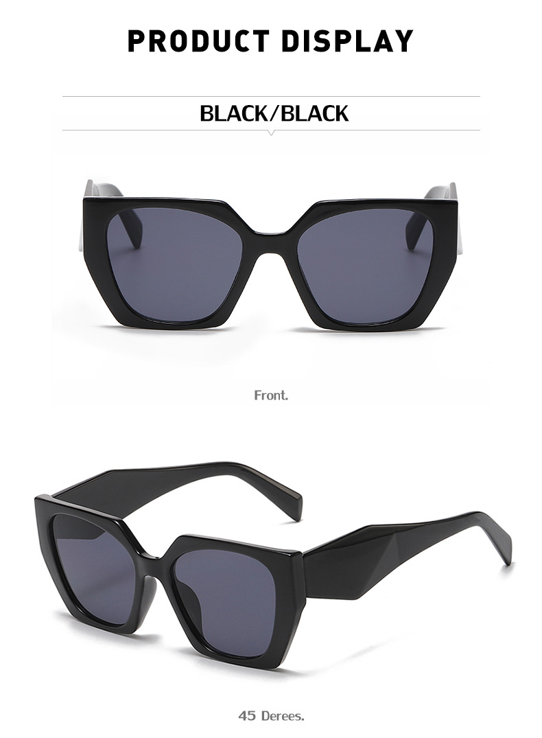 Geometric Square Sunglasses