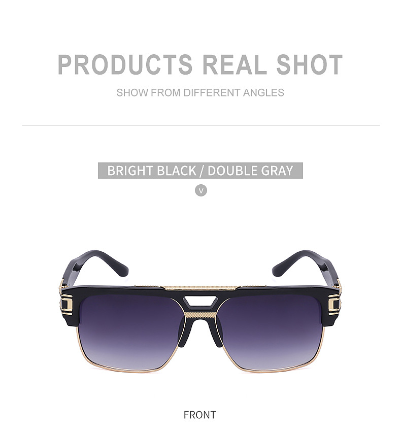 Unisex PC Alloy UV Sunglasses