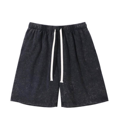 Vintage Washed 300g Cotton Fleece Shorts