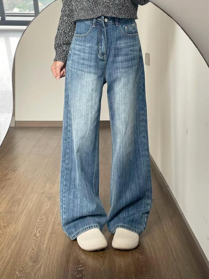 Women's High-Waist Denim Jeans