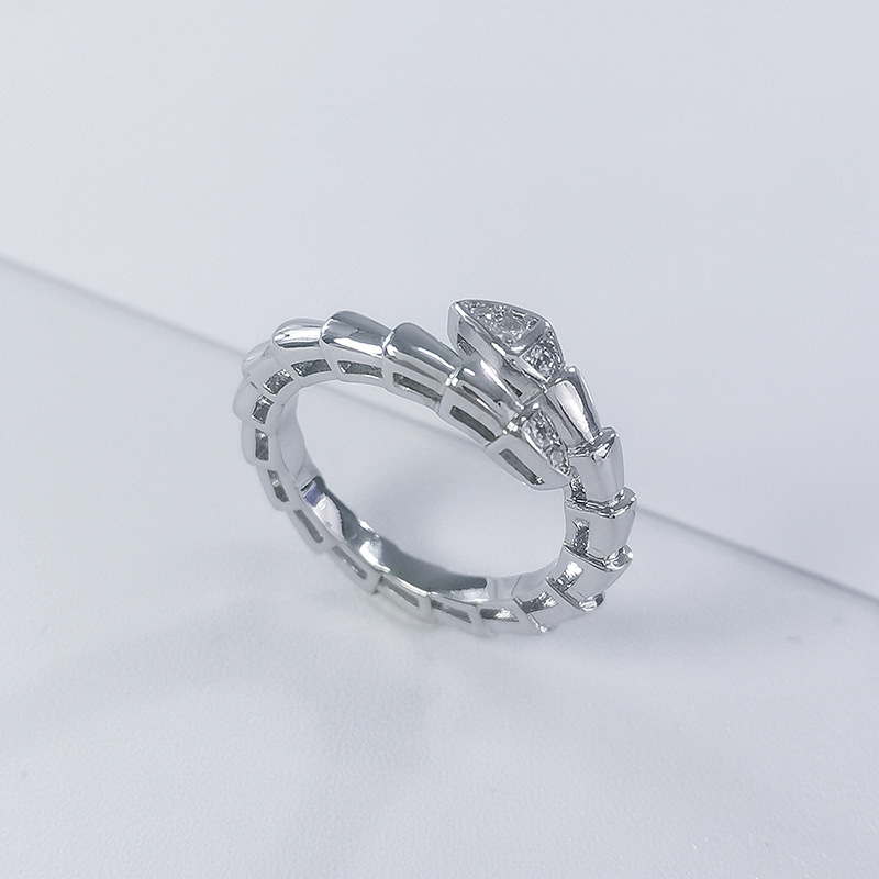 Snake Design Adjustable Ring