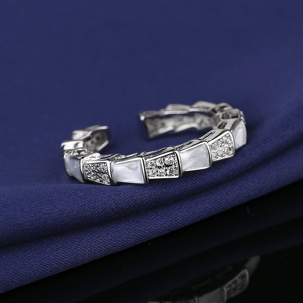 Snake Design Adjustable Ring