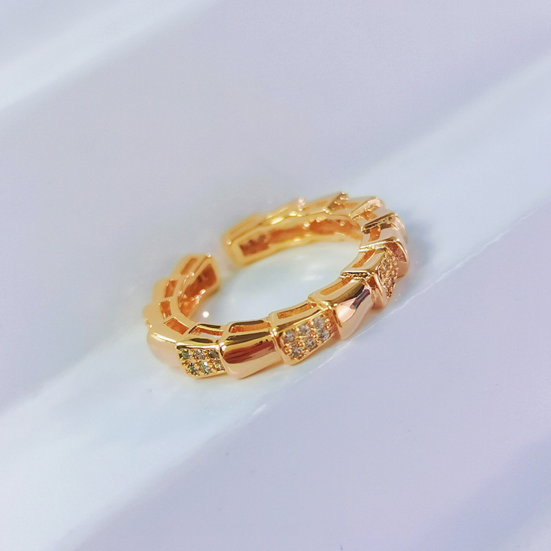 Snake Design Adjustable Ring