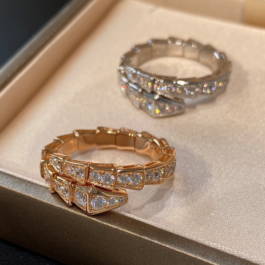 Snake Design Adjustable Ring