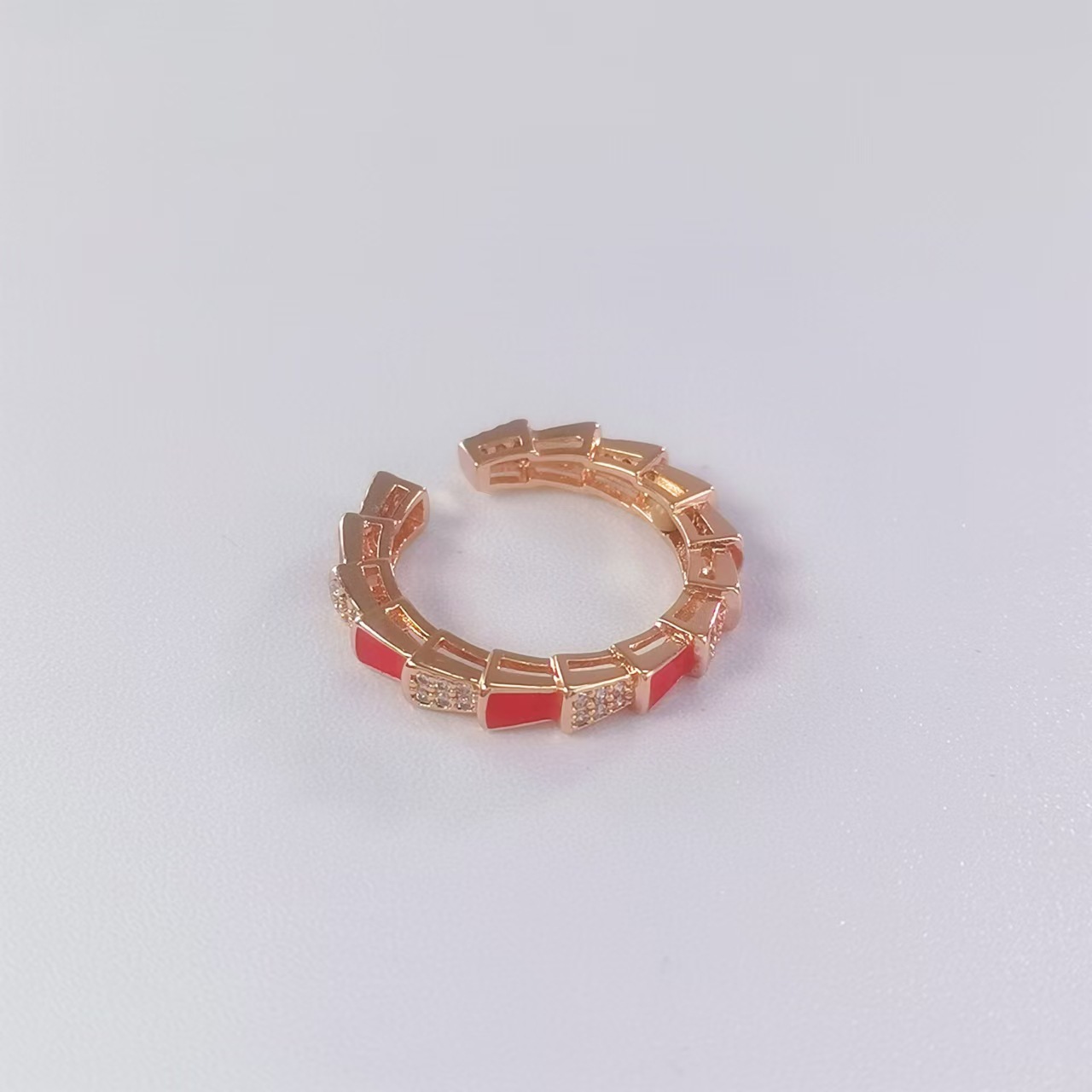 Snake Design Adjustable Ring