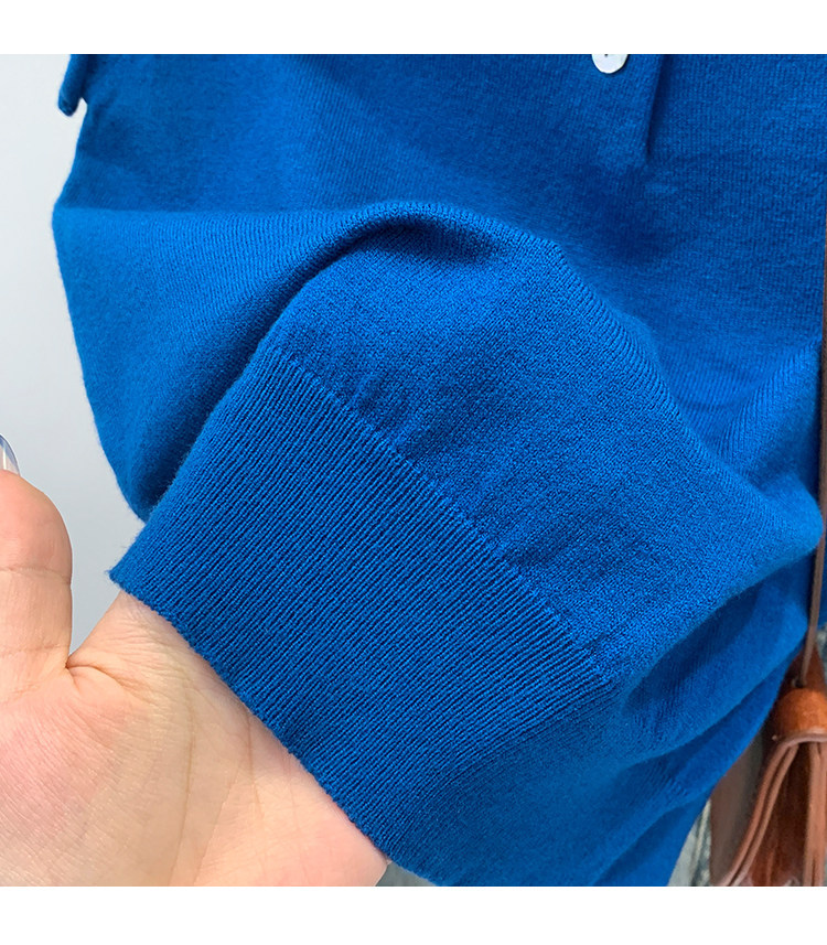 Women's Short Sleeve Knit Polo Shirt
