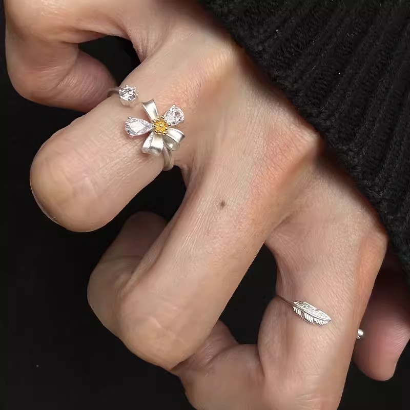 Minimalist Silver Women's Ring