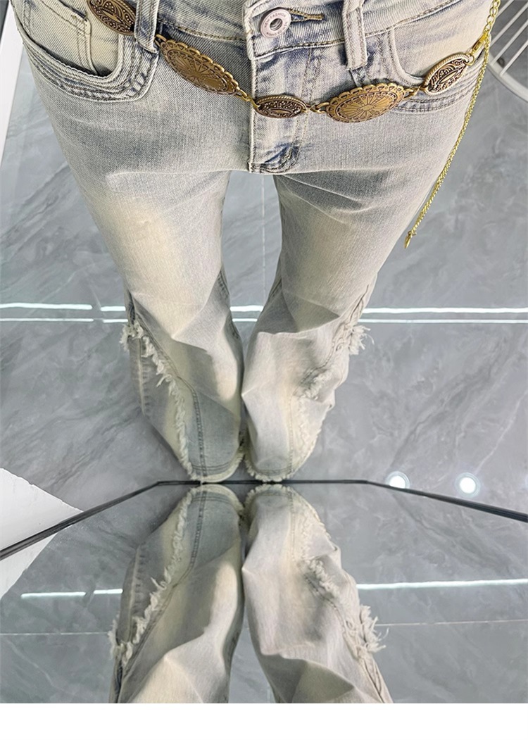 Vintage Denim Flare Pants