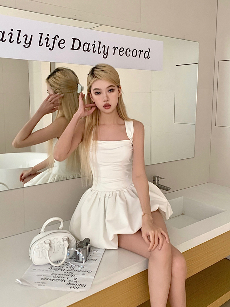 Ballet Style Sleeveless Dress