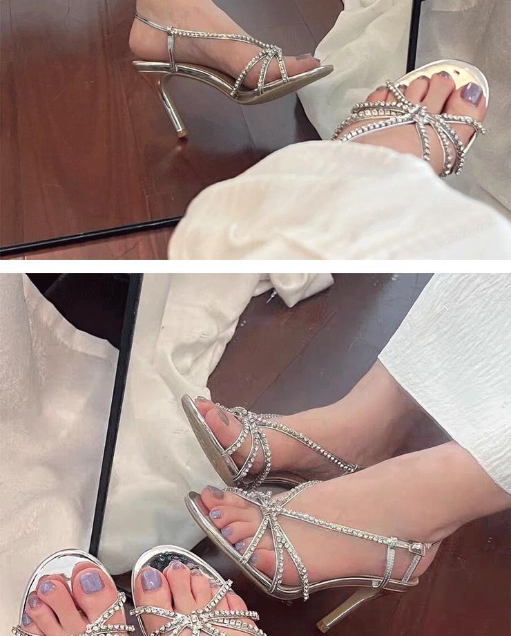 Women's Rhinestone Sandals