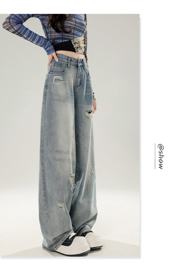 Women's Wide Leg Denim Pants