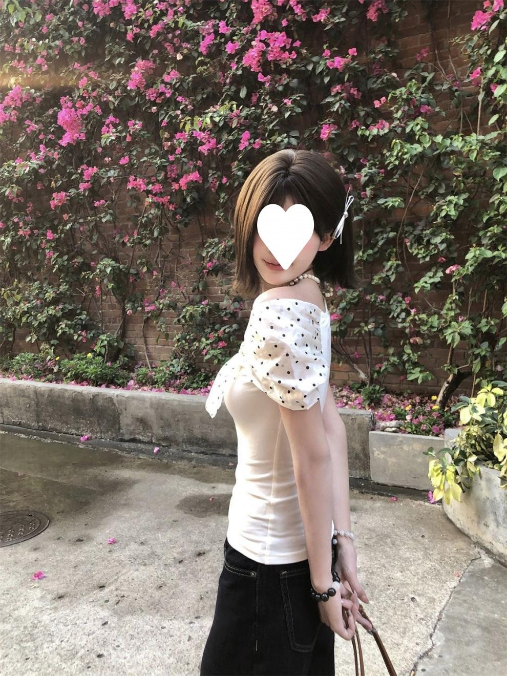 Women's Sweet Polka Dot Tee