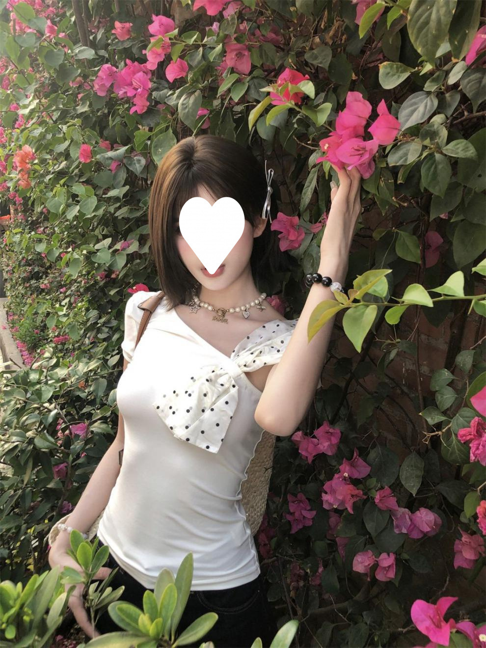 Women's Sweet Polka Dot Tee