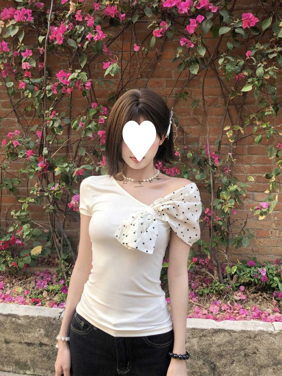 Women's Sweet Polka Dot Tee