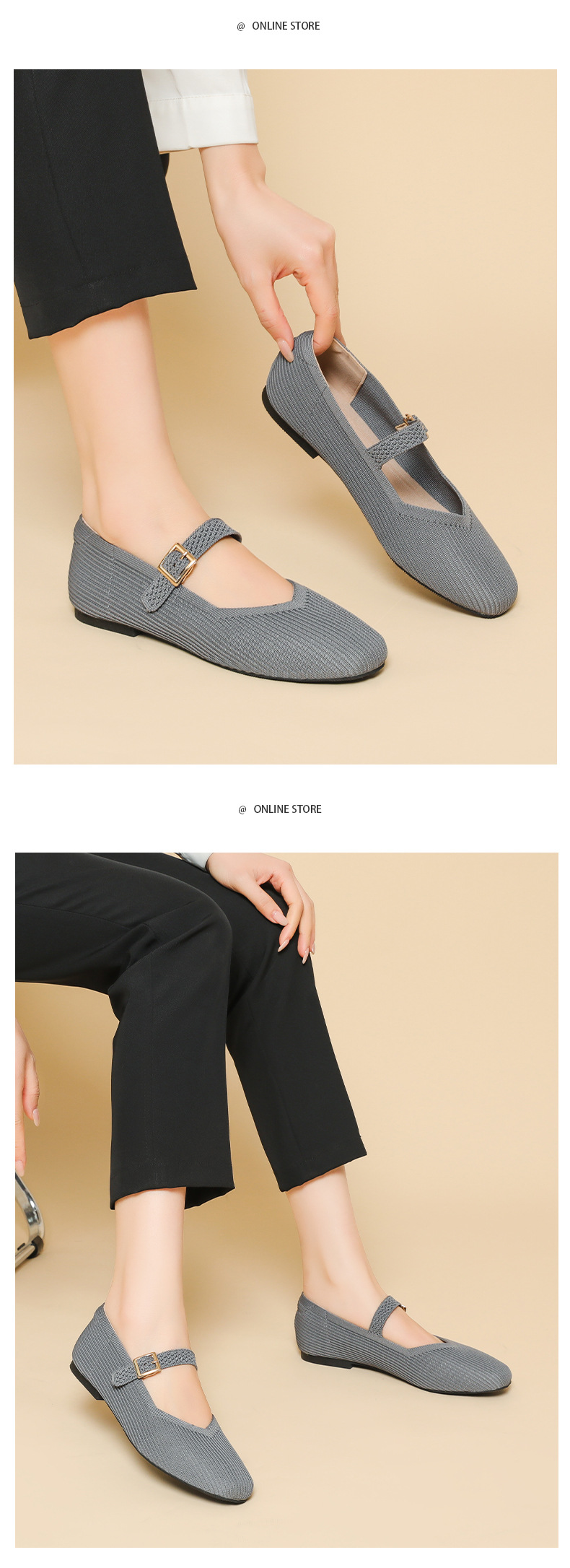 Women's Mary Jane Buckled Flats
