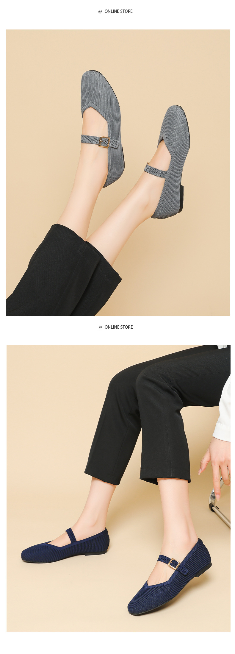 Women's Mary Jane Buckled Flats
