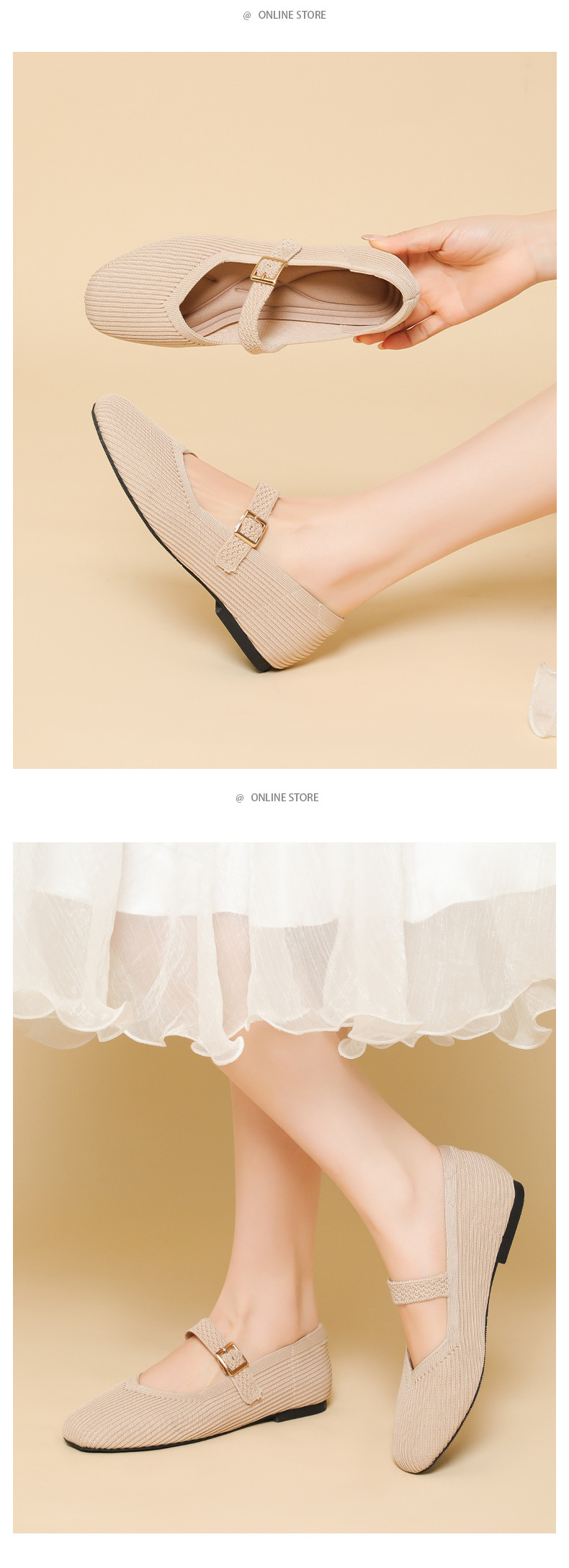 Women's Mary Jane Buckled Flats