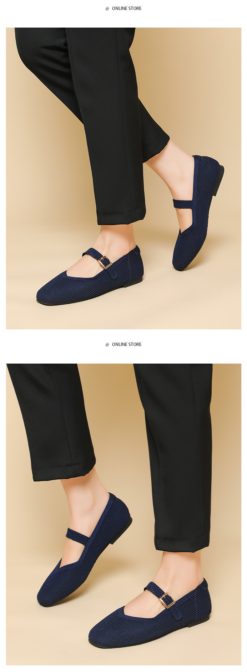 Women's Mary Jane Buckled Flats