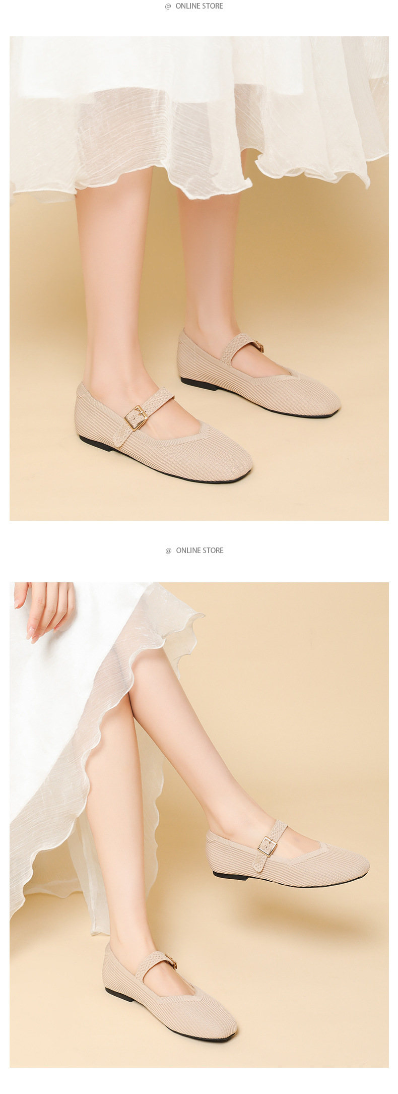 Women's Mary Jane Buckled Flats