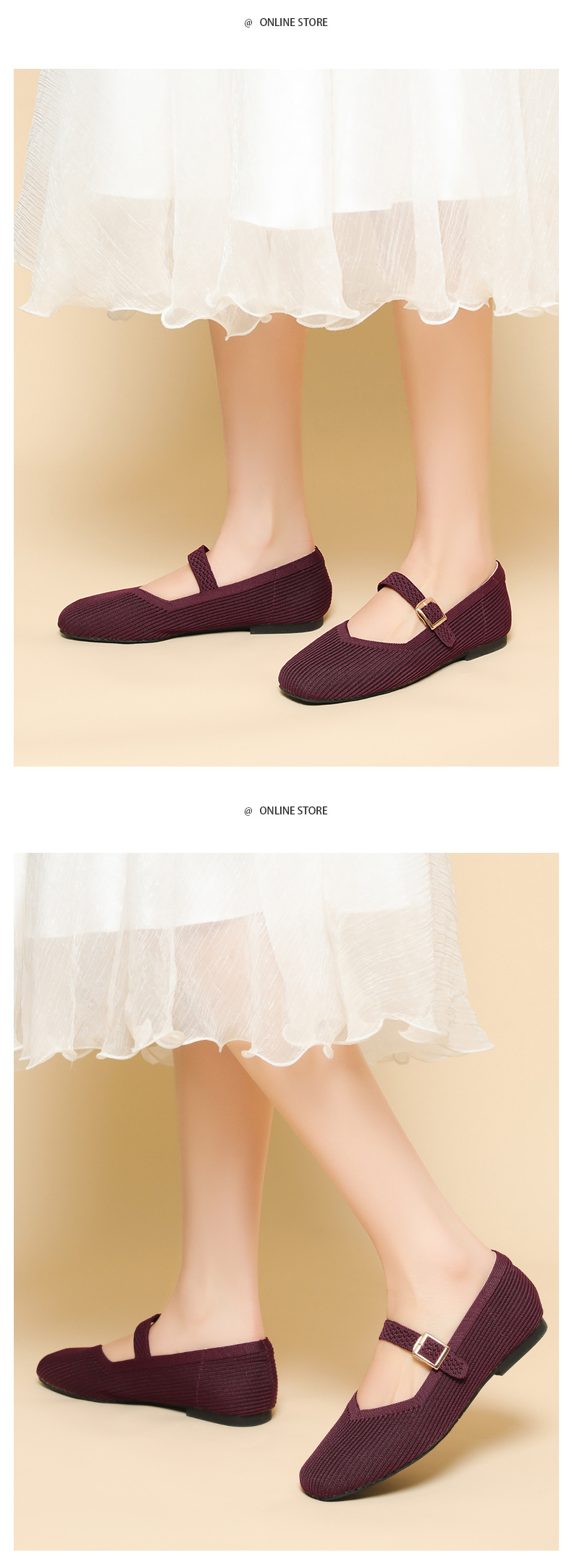 Women's Mary Jane Buckled Flats
