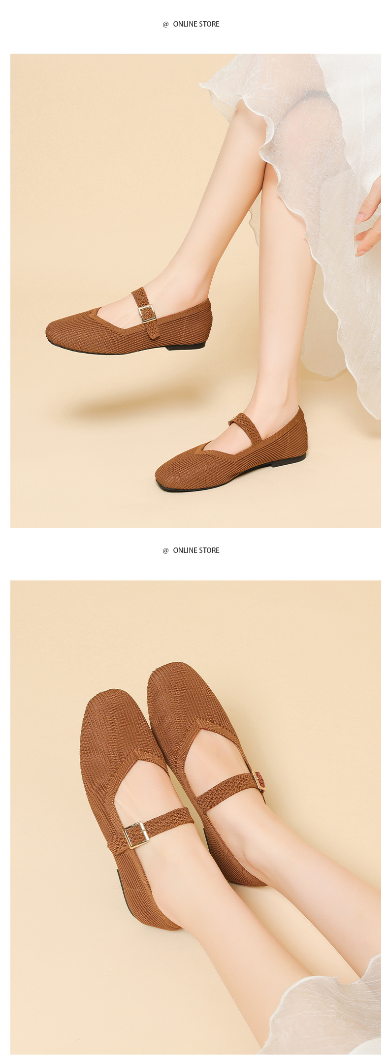 Women's Mary Jane Buckled Flats