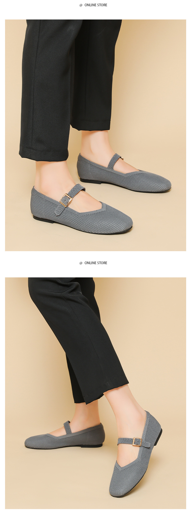 Women's Mary Jane Buckled Flats