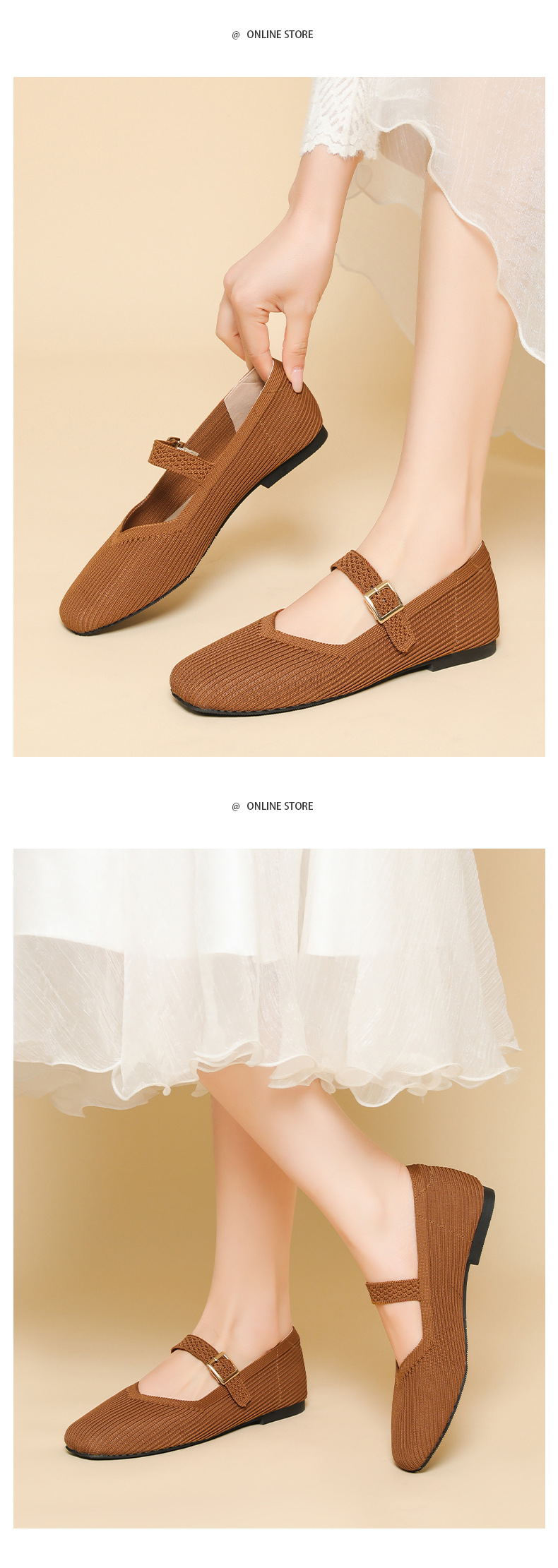 Women's Mary Jane Buckled Flats