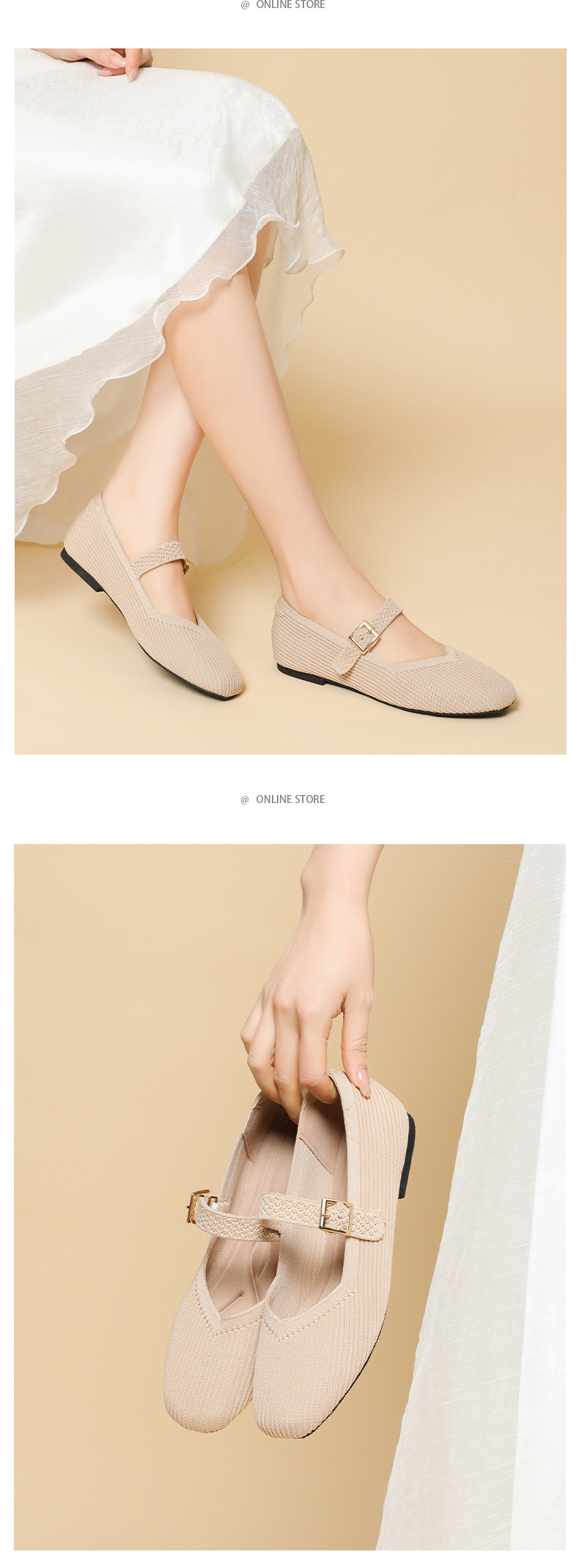 Women's Mary Jane Buckled Flats