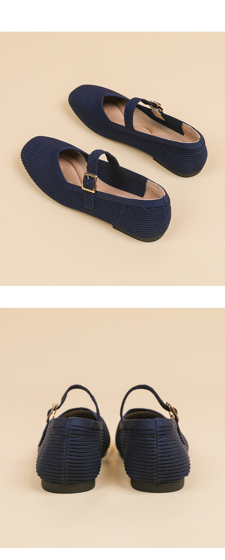 Women's Mary Jane Buckled Flats