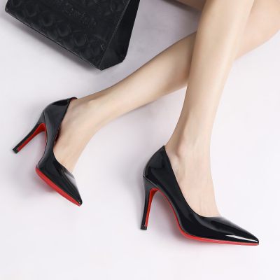 Patent Leather Stiletto Heels