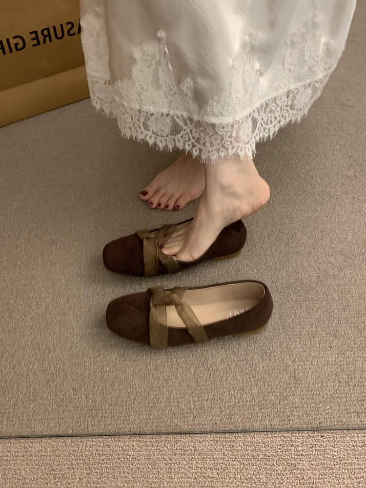Women's Bow Decorated Flat Shoes