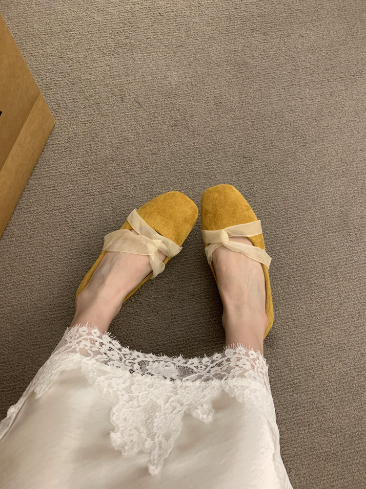 Women's Bow Decorated Flat Shoes