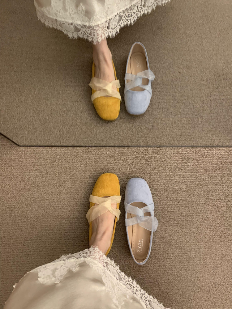 Women's Bow Decorated Flat Shoes