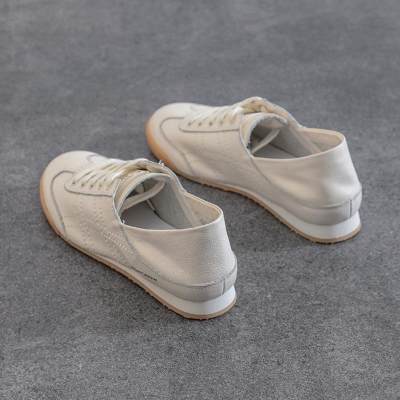 Women's Leather Slip-on Casual Shoes