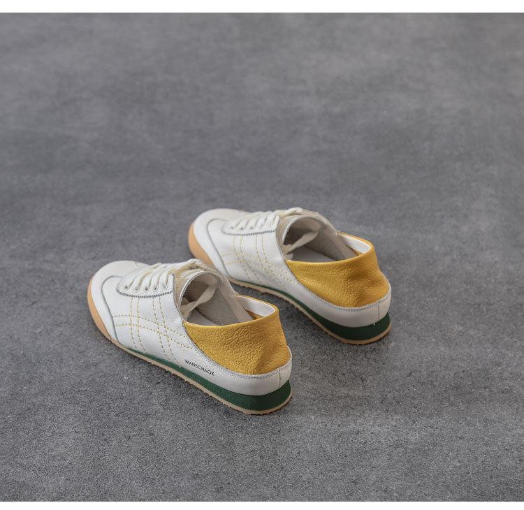 Women's Leather Slip-on Casual Shoes
