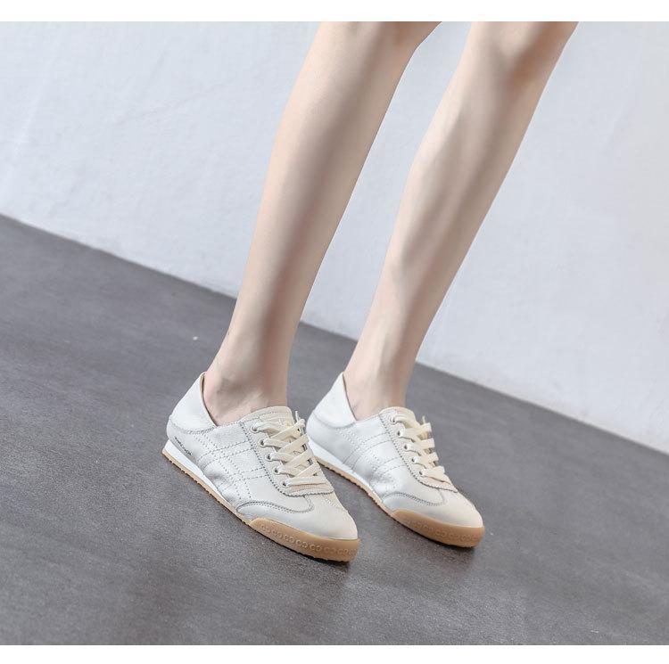 Women's Leather Slip-on Casual Shoes