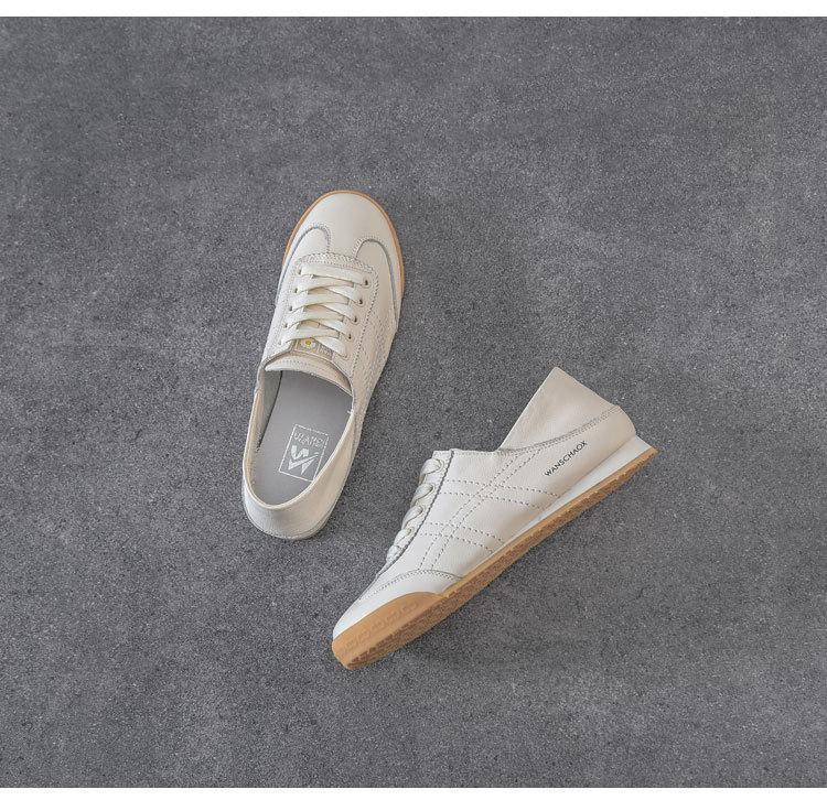 Women's Leather Slip-on Casual Shoes