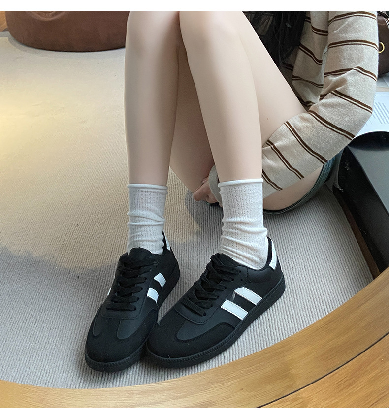 Women's 3CM Thick Sole Suede De Training Shoes