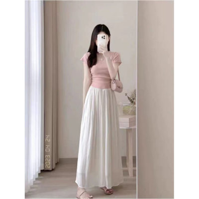 Summer Women's 2-piece Top & Skirt Set