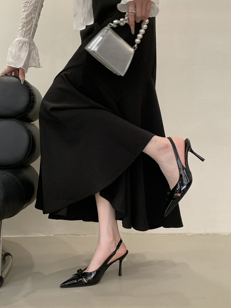 Women's Pointed Bow Sandals